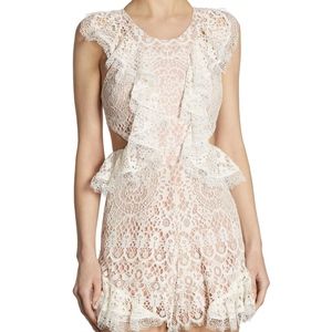 Alexis Ivory Lace Romper